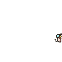 Gif animé coeur abeille